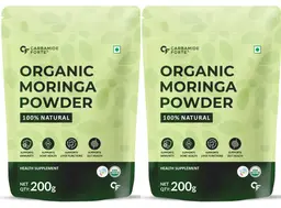 Carbamide Forte 100% Organic Moringa Powder with Moringa Oleifera for Immunity, Digestion and Energy