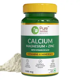 Pure Nutrition Calcium l Calcium Citrate tablets for Bone and Muscle Health icon