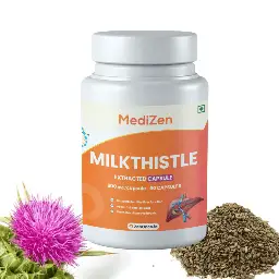 MediZen Milk Thistle 600m with 80% Total Flavonoids for Enhanced Liver Health icon