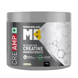 MuscleBlaze Creatine Monohydrate CreAMP Powder for Quick Muscle Recovery
