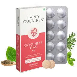 Happy cultures - Goodbye Gas - with Dill oil, Fennel Oil - for Bloating and Indigestion icon