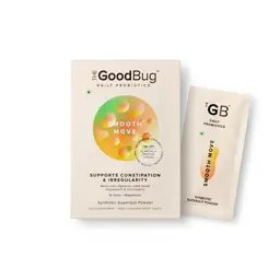 The Good Bug Smooth Move with 1 Billion CFU and Pre+Probiotic+Nutrients for Regular Bowel Movements  icon