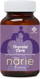 ZEROHARM Narie Thyroid care tablets | Hormonal balance | Thyroid support | Thyroid balance | Regulated TSH and thyroid hormones | Improved metabolism & energy | Weight management | Regular periods | 60 Veg tablets icon