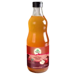 Organic India - Apple Cider Vinegar - Helps in killing harmful bacteria, lower blood sugar levels and manage diabetes, aid weight loss, Improves heart health, boost skin health. icon