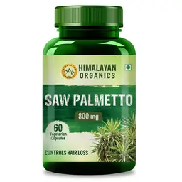 Himalayan Organics Saw Palmetto Extract Capsules for Hair Growth - 800mg icon
