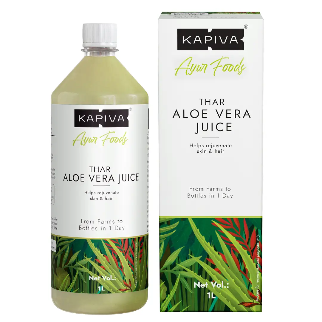 Kapiva Thar Aloe Vera Juice with Pulp