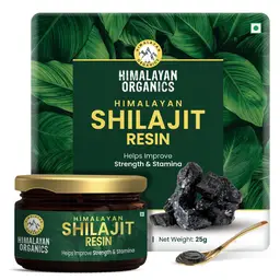 Himalayan Organics Pure Shilajit Resin with Fulvic Acid & 85+ Trace Minerals Complex for Energy and Maximum Potency icon