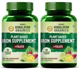 Himalayan Organics Plant Based Iron Supplement