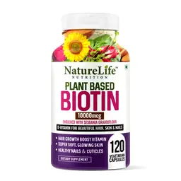 Nature Life Nutrition - Plant Based Biotin 10,000mcg icon
