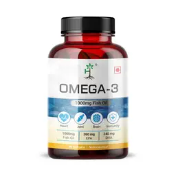 Humming Herbs Omega 3 Fish Oil |Healthy Heart & Joints (90 Capsules) icon