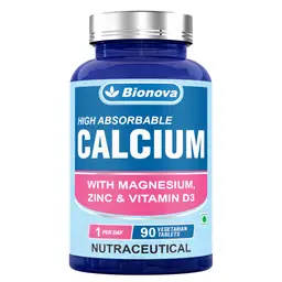 Bionova Calcium Tablet with Vitamin D, Zinc & Magnesium icon