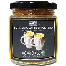 D-Alive - Organic Turmeric Latte Spiced Mix Instant Drink Premix - with Cashew, Turmeric, Ginger, Cinnamon - for Stress And Inflammation icon