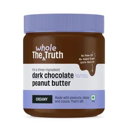 The Whole Truth - Dark Chocolate Peanut Butter - Creamy  | All Natural | Gluten Free | Vegan icon