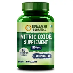 Himalayan Organics Nitric Oxide with L- Arginine HCL 1400mg icon