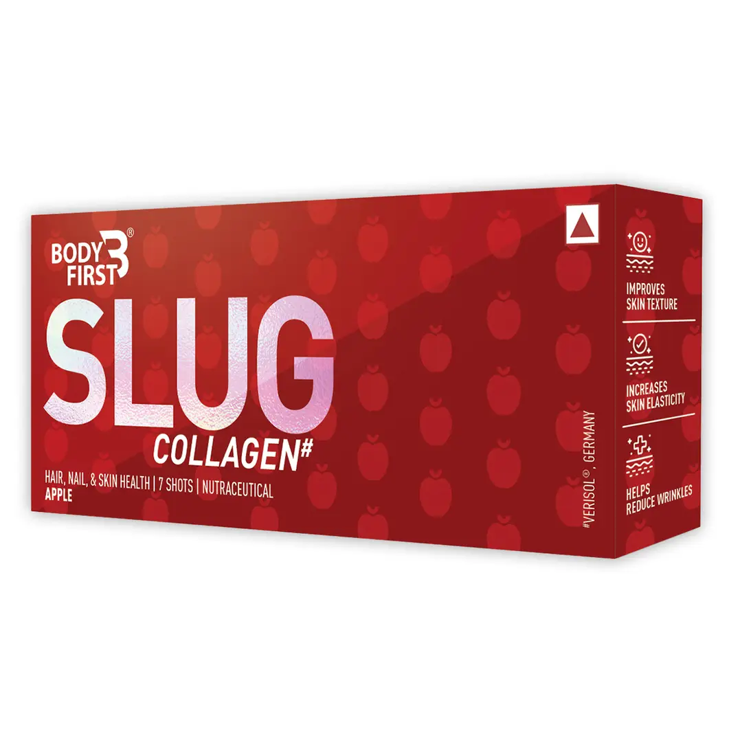 Bodyfirst Collagen Slug - Hair, Nail, & Skin Health - Apple (7 Shots)