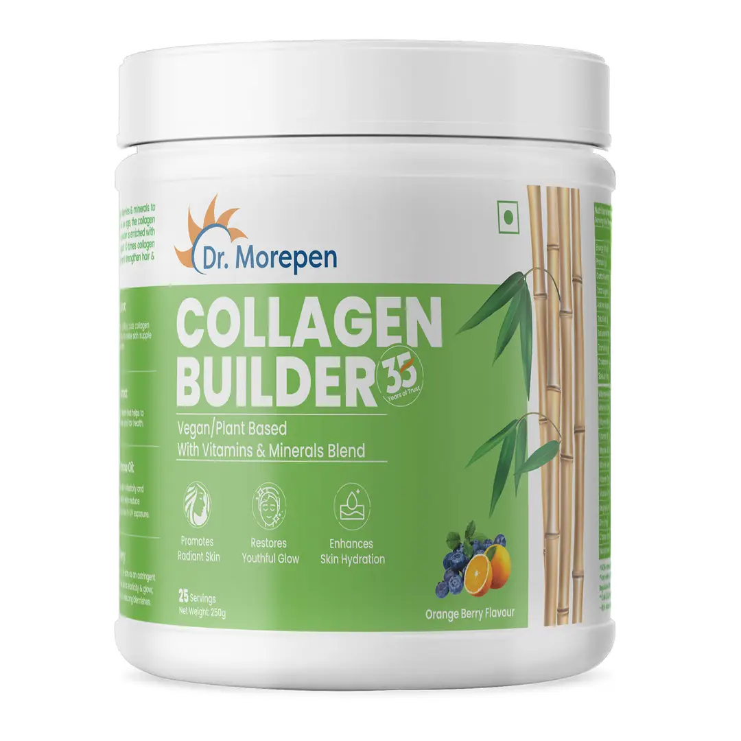 Dr. Morepen Natural Collagen Builder for Improving Skin and Hair Health - 250 gm