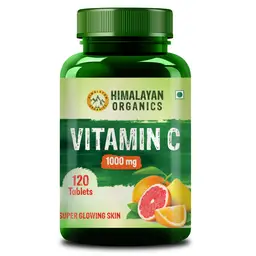 Himalayan Organics Vitamin C 1000mg tablets from Amla Extracts for Anti-oxidants, Immunity & Skin Care icon