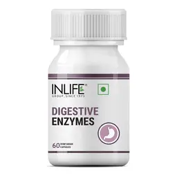 INLIFE - Digestive Enzymes Supplement for Digestive Support - 60 Vegetarian Capsules icon