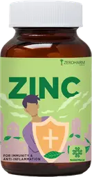 ZeroHarm  Sciences - Plant based Zinc supplement - With Guava leaves - For Strengthening immunity, Healthier skin icon