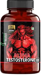 Humming Herbs - Alpha Testosterone Boost - with Maca Root extract - for Improved Muscle Energy and Focus icon