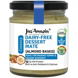 Jus Amazin -  Dairy-Free Dessert Mate - with Almond Based - for Rich in Anti-Oxidants and Calcium  icon