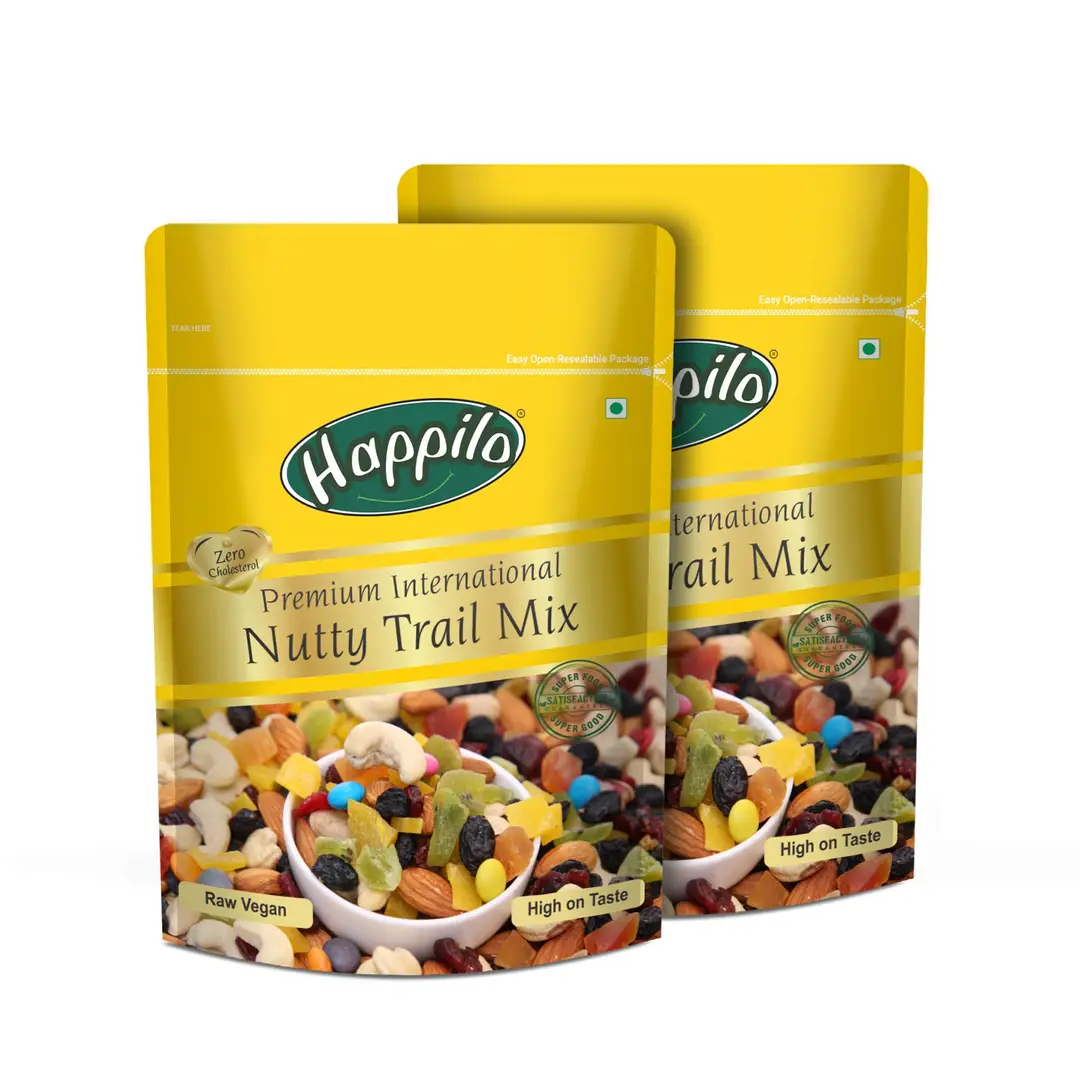 Happilo Premium International Trail Mix - Pack of 2 (400 gm)