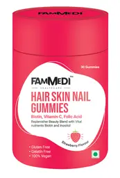 Fammedi - Hair, Skin and Nail Gummies with Biotin, folic acid and Vitamin C icon
