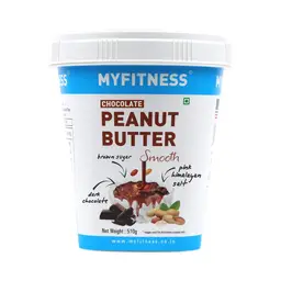 MyFitness - Chocolate Peanut Butter Smooth - with 22g Protein, Nut Butter Spread - for Maintain Good Cholesterol, Blood Sugar, and Blood Pressure icon