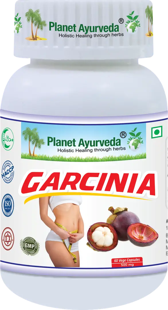 Planet Ayurveda Garcinia for Maintaining Healthy Weight of the Body - Pack of 1 (60 Capsules)