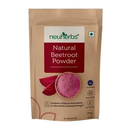 Neuherbs Natural Beetroot Powder for Skin Health and Boosted Energy