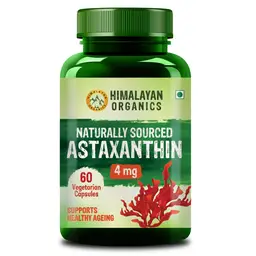 Himalayan Organics Naturally Sourced Astaxanthin 4mg for Skin, Eye & Energy icon
