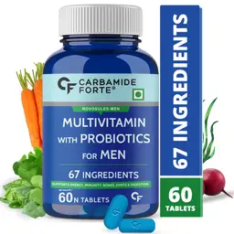 Carbamide Forte - Multivitamin for Men Immunity & Energy with 67 Ingredients |Multi Vitamins, Minerals, Probiotics, Superfoods, Fruits & Vegetable Blend– icon