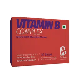 BonAyu - Vitamin B Complex Mouth Dissolving Strips - Butterscotch Chocolate Flavour icon