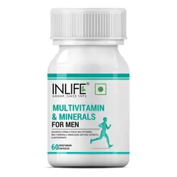 INLIFE - Multivitamins & Minerals Amino Acids Antioxidants with Ginseng Extract for Men Daily Formula Vitamins Supplement - 60 Capsules icon