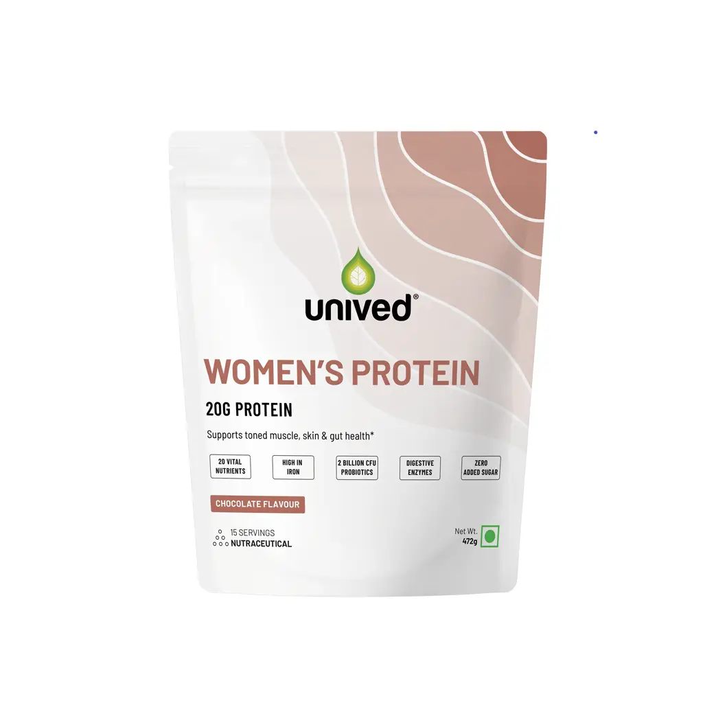 Unived Women's Protein for Maintain, Repair, And Grow Lean Muscle Mass - Chocolate,1.04 lb