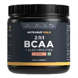 Nutrabay Gold BCAA 2:1:1 with Electrolytes for Pre/Post Workout Energy Drink   icon