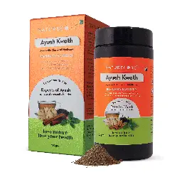 Nature Code Ayush Kwath All Season Immunity Building Ayurvedic Kadha- 120 Gram Powder icon