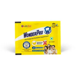 Lifezen - WonderPro The Super Probiotic Sachet (1gm Each) Delicious Banana Delicious Banana - Help to boost your immunity and digestion.