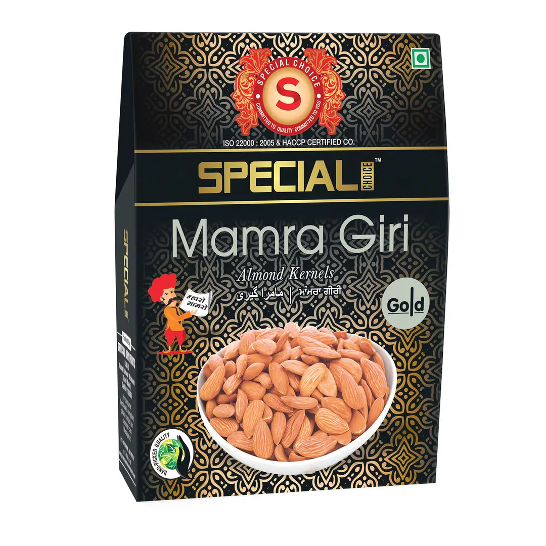 Special Choice Mamra Giri Gold (Almond Kernels) for Regulating Cholesterol Levels - Pack of 1 (250 gm)