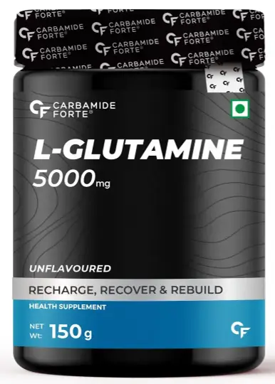 Carbamide Forte L Glutamine Powder 5000mg for Powerful Gut Health and Immune Support - 150gm