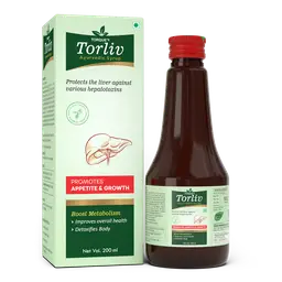 Torque - Torliv Ayurvedic - with Himsara, Kakamachi, Kasni - for Healthy Liver Tonic - 200ml (Pack Of 2) icon