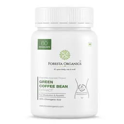 Foresta Organics - Green Coffee Bean Extract with Finest 50% Chlorogenic Acid (CGA) for metabolism and appetite icon