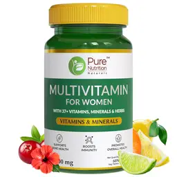 Pure Nutrition Multivitamin For Women l 37+ Multivitamin For Energy, Immunity & Women Wellness icon