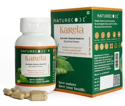 Nature Code Karela Natural Blood Purifier- 60 Veg. Capsules icon