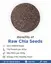 True elements raw chia seeds