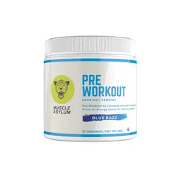Muscle Asylum Pre-Workout with Arginine, Beta- Alanine for Strength and Endurance