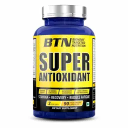 BTN Sports Super Antioxidant Astaxanthin 12 Mg, With Natural Tocopherols & Zinc icon