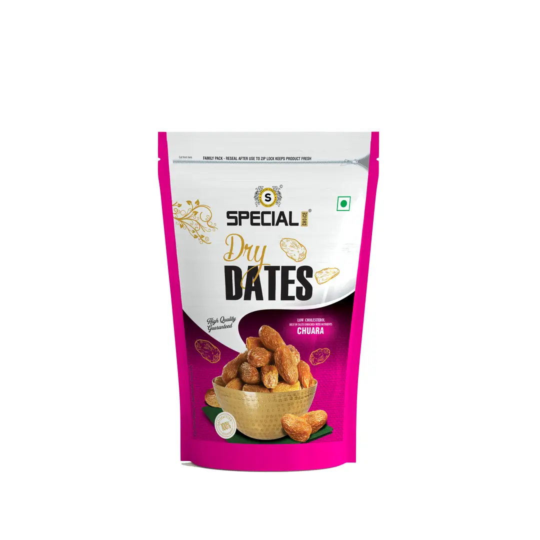 Special Choice Dry Dates (Chuhara) Yellow Stone for Diabetes Management - Pack of 1 (1000 gm)