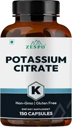 Zespo Potassium Citrate 800mg for Electrolyte Balance and Muscle Function Support