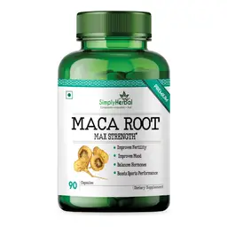 Simply Herbal Maca Root Extract Capsules  for Extra Strength, Boost Performance, Enhance Energy - 90 Capsules icon